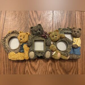 Vintage Teddy Bear Multi Photo Frame